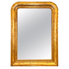 French Louis Philippe Giltwood Mirror