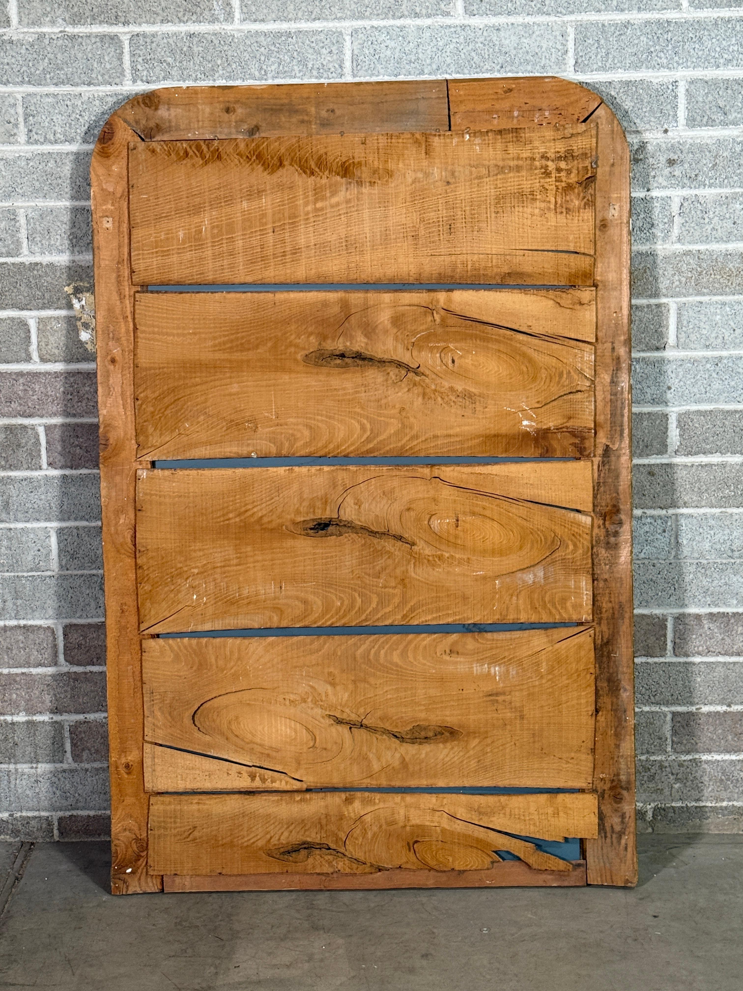 Luigi Filippo Specchio in legno dorato Louis Philippe con vetro al mercurio originale in vendita