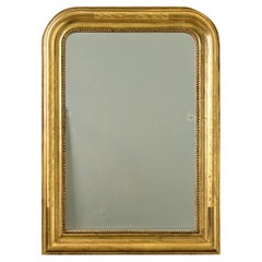 French Louis Philippe Gold Gilt Mirror