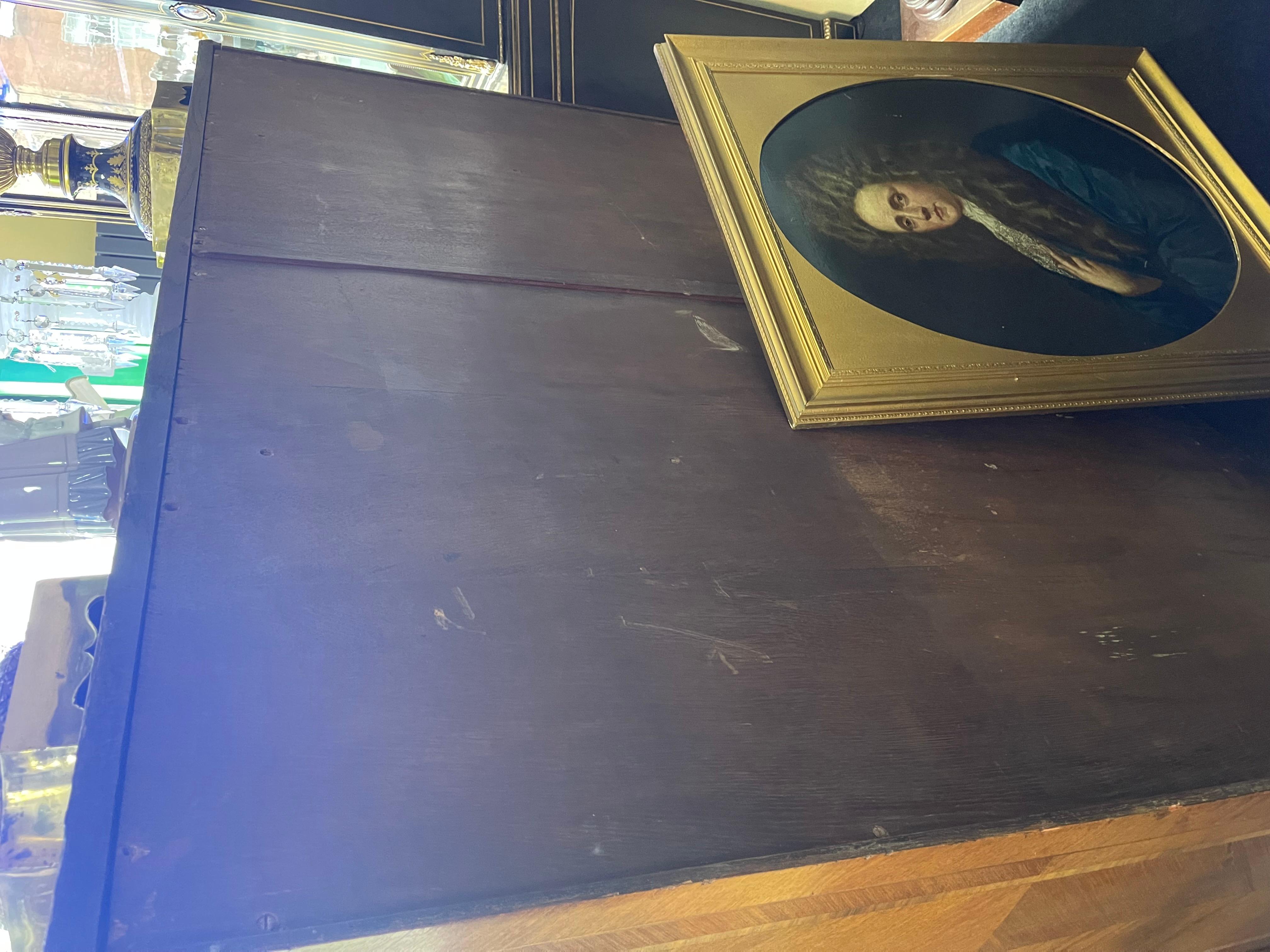 Französischer Louis Philippe Vitrinenschrank aus glasiertem Königsholz, um 1830 im Angebot 4