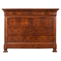 Antique French Louis Philippe Mahogany Commode