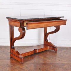 French Louis Philippe Mahogany Console Table