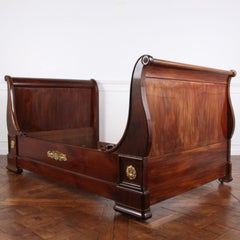 French Louis Philippe Mahogany Daybed