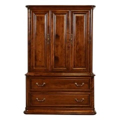 French Louis Philippe Maple Armoire Dresser or Gentleman's Chest