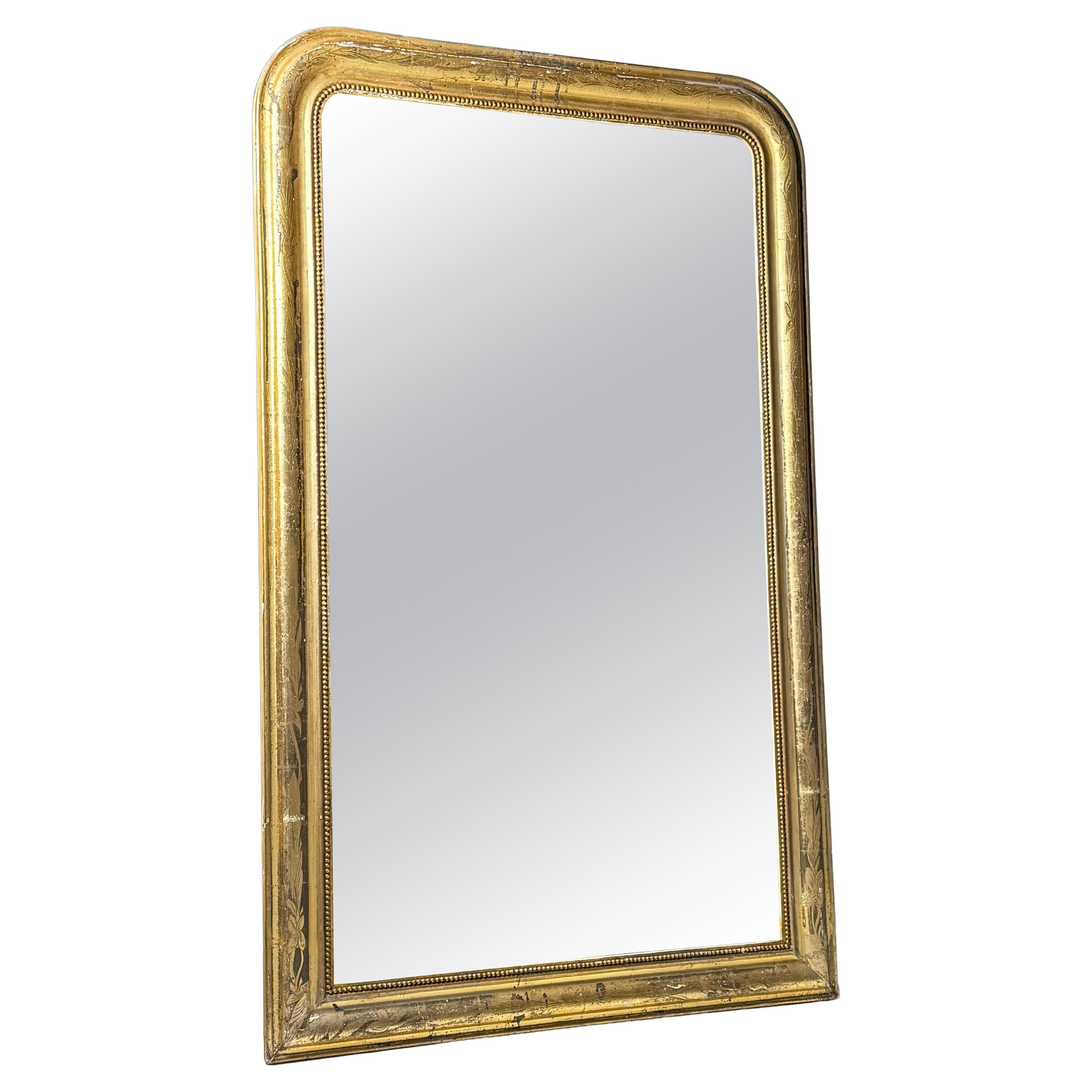 French Louis Philippe mirror 163 cm