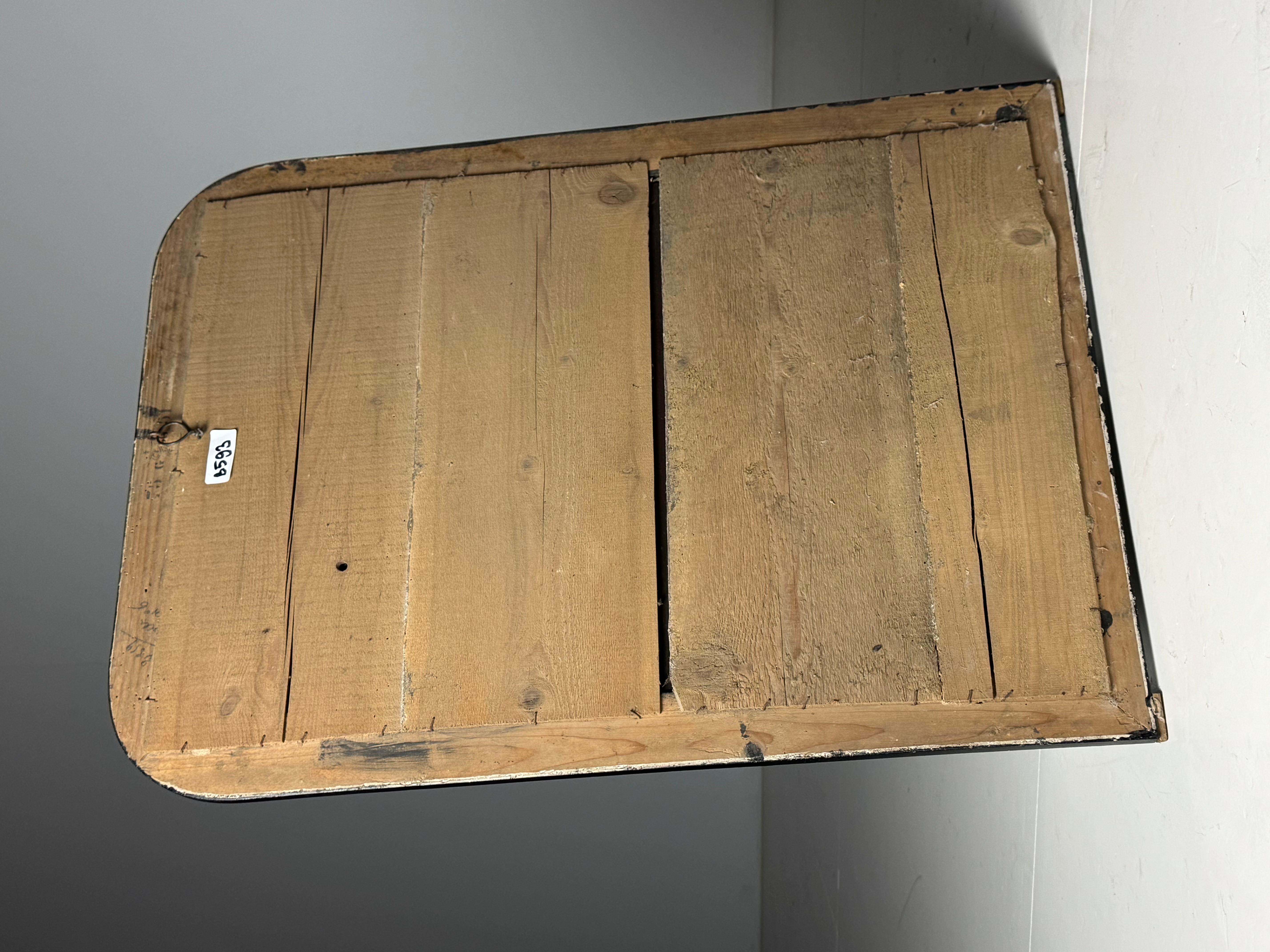 Specchio francese Louis Philippe, nero in vendita 12