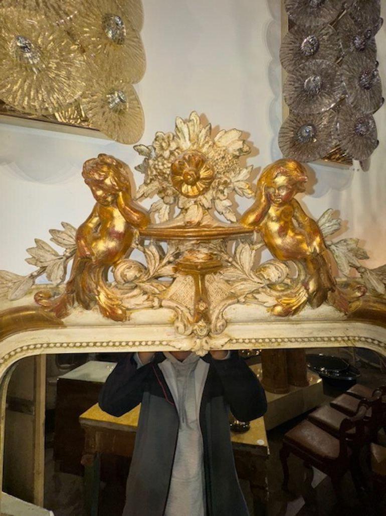 Specchio francese Louis Philippe In condizioni buone in vendita a Dallas, TX
