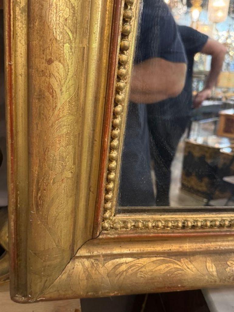 19th Century French Louis Philippe Mirror For Sale