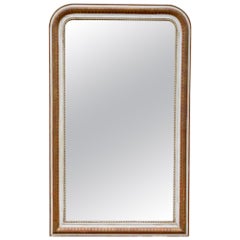 French Louis Philippe Mirror Having Unusual Gilt Details French Louis Philippe Mirror Having Unusual Gilt Details