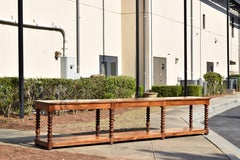 Table de Drapier in legno di noce del periodo Louis Philippe, secondo quarto del XIX sec.