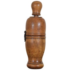 French Louis Philippe Period Boxwood Wine Corking Tool, Mid-19th Century