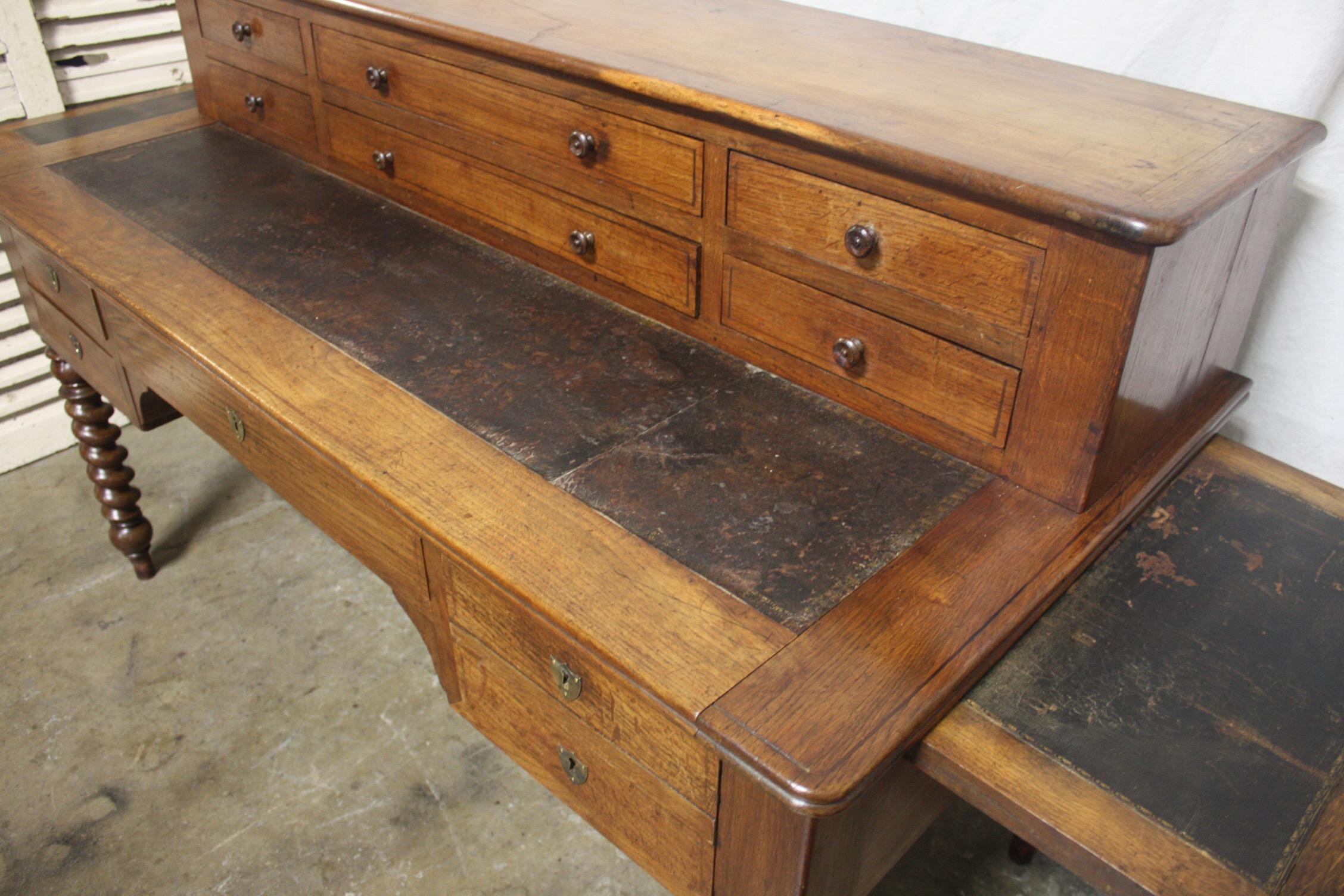 French Louis-Philippe Period Desk In Good Condition In Stockbridge, GA