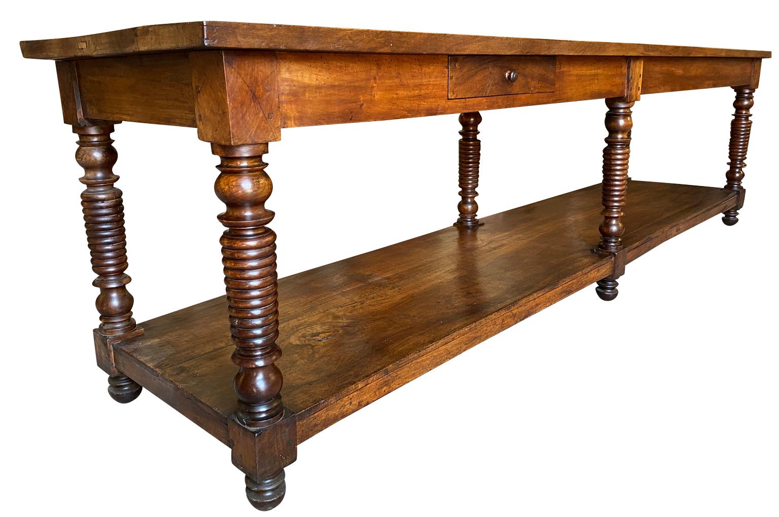 French Louis Philippe Period Draper's Table 1