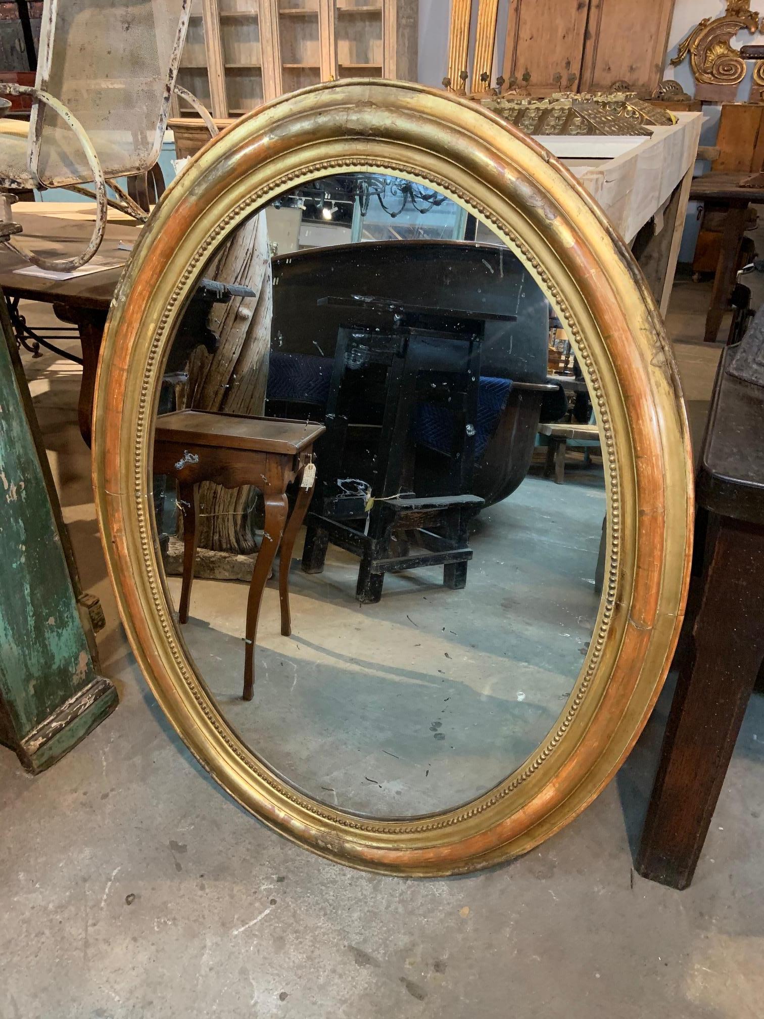French Louis Philippe Period Mirror In Good Condition For Sale In Atlanta, GA