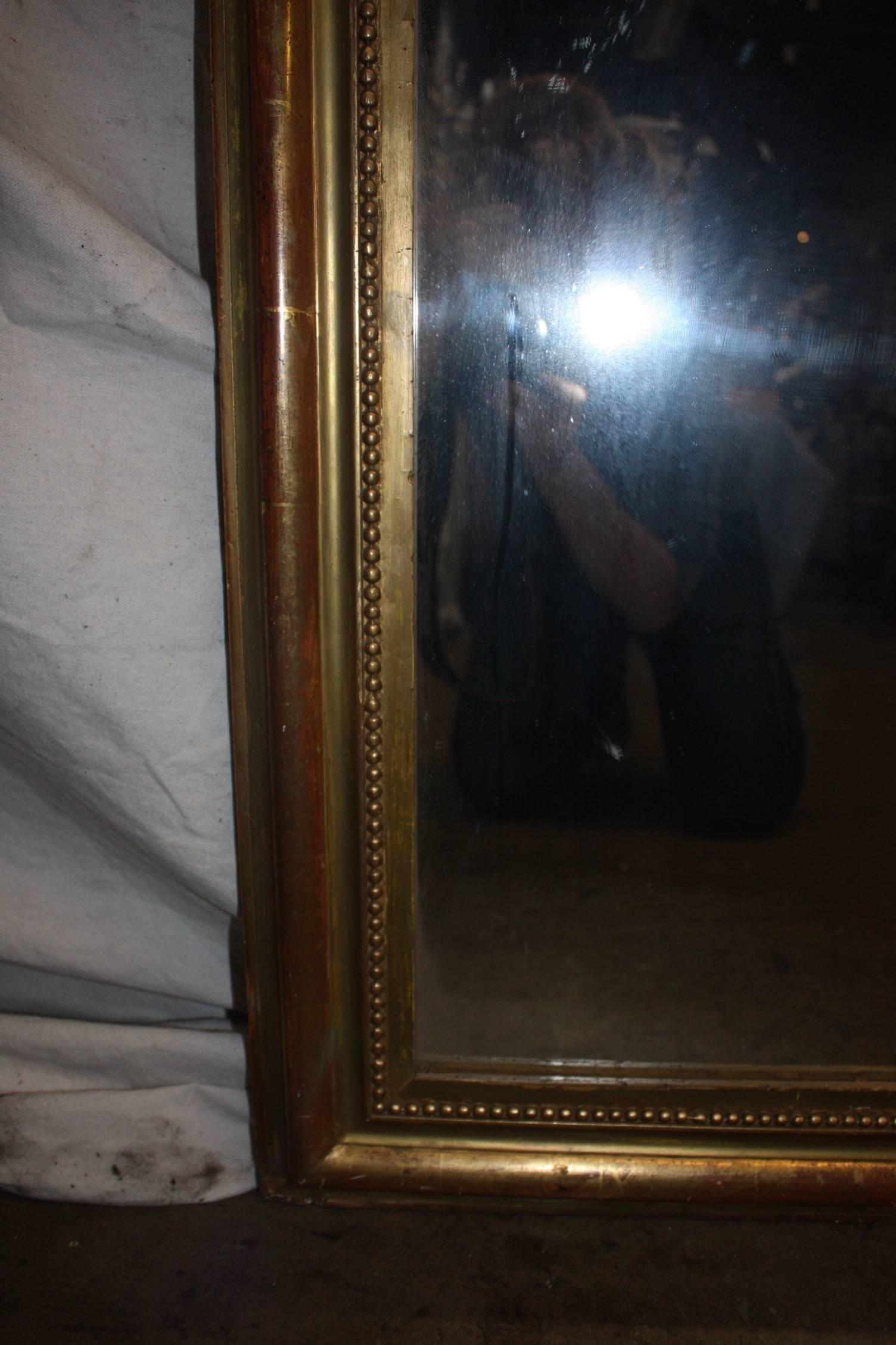 French Louis-Philippe Period Mirror In Good Condition In Stockbridge, GA