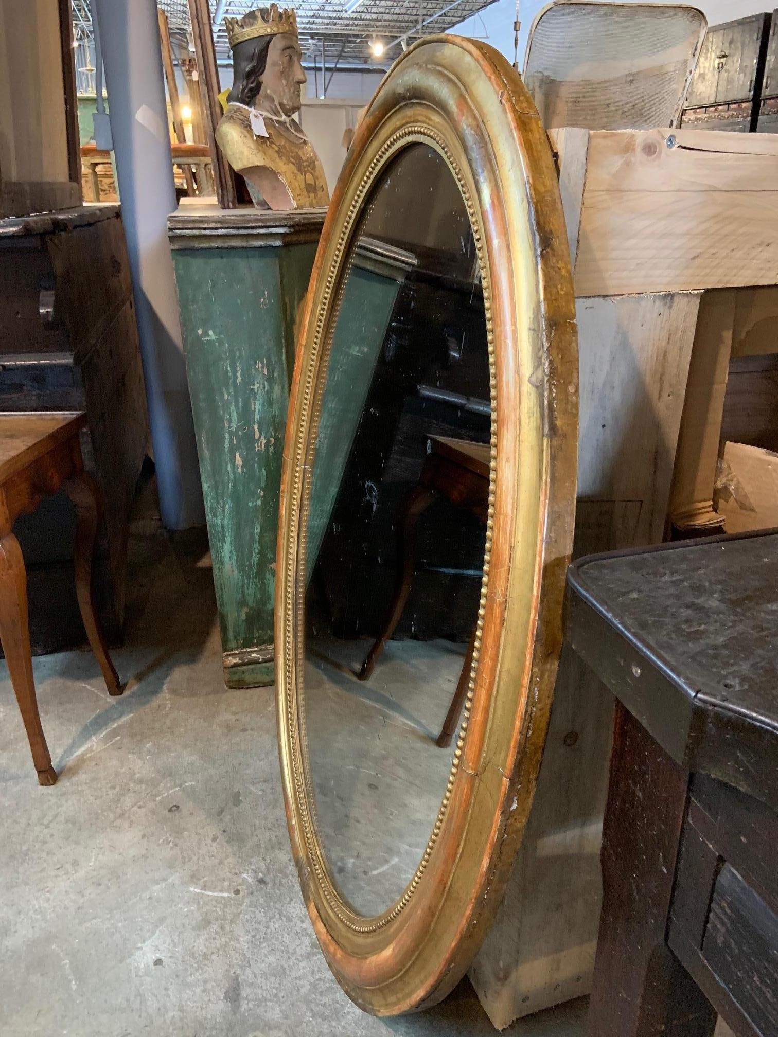 19th Century French Louis Philippe Period Mirror For Sale