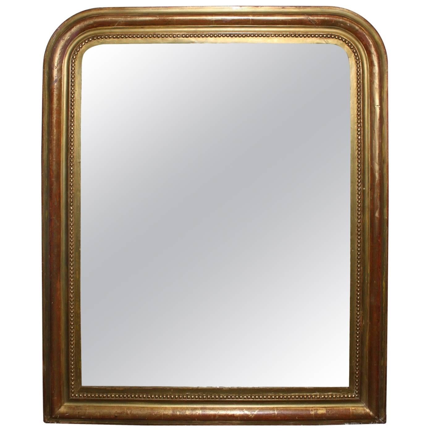 Miroir français d'époque Louis-Philippe