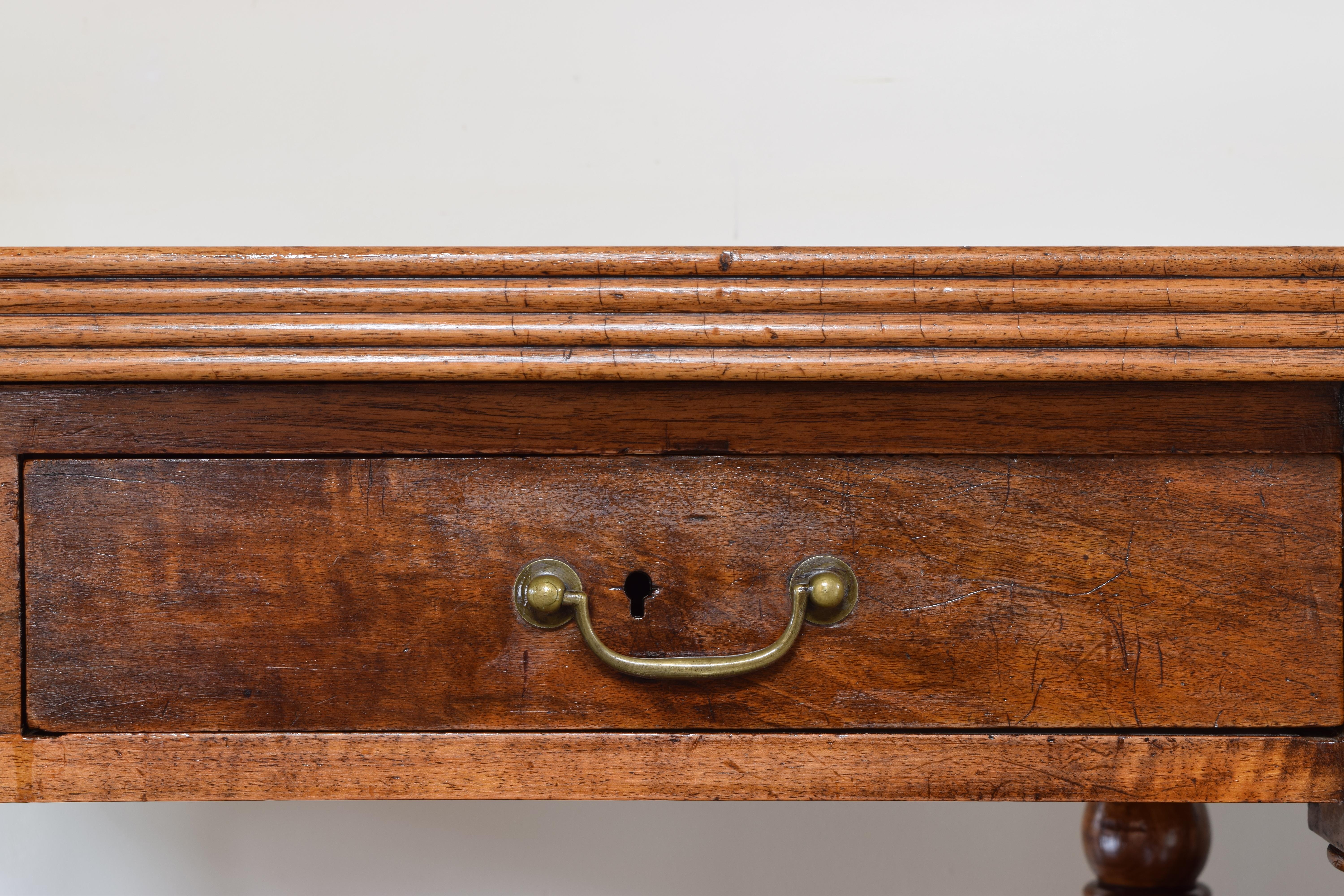 French Louis Philippe Period Walnut Tiered 4-Drawer Table de Drapier, ca. 1835 5