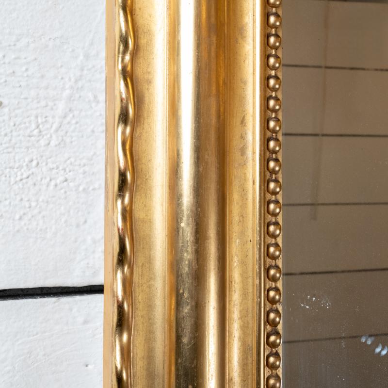 Francese Specchio francese in stile Regency Louis Philippe, XIX secolo  H. 155 cm in vendita