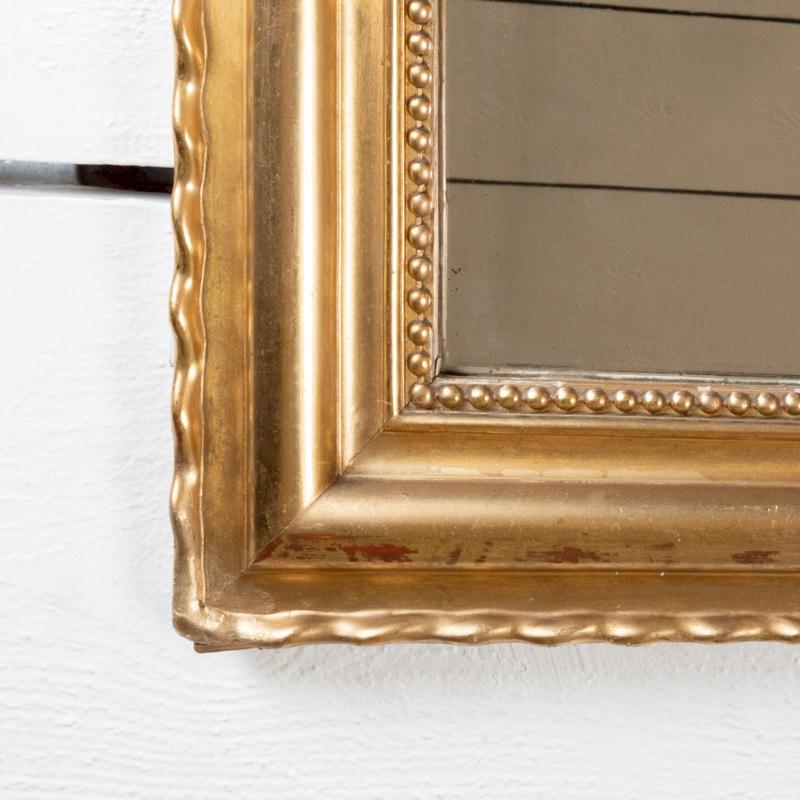 Dorato Specchio francese in stile Regency Louis Philippe, XIX secolo  H. 155 cm in vendita