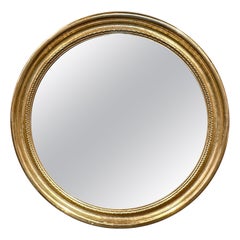 Specchio rotondo Louis Philippe francese