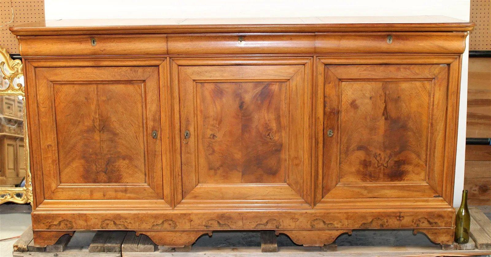 buffet louis philippe 4 portes