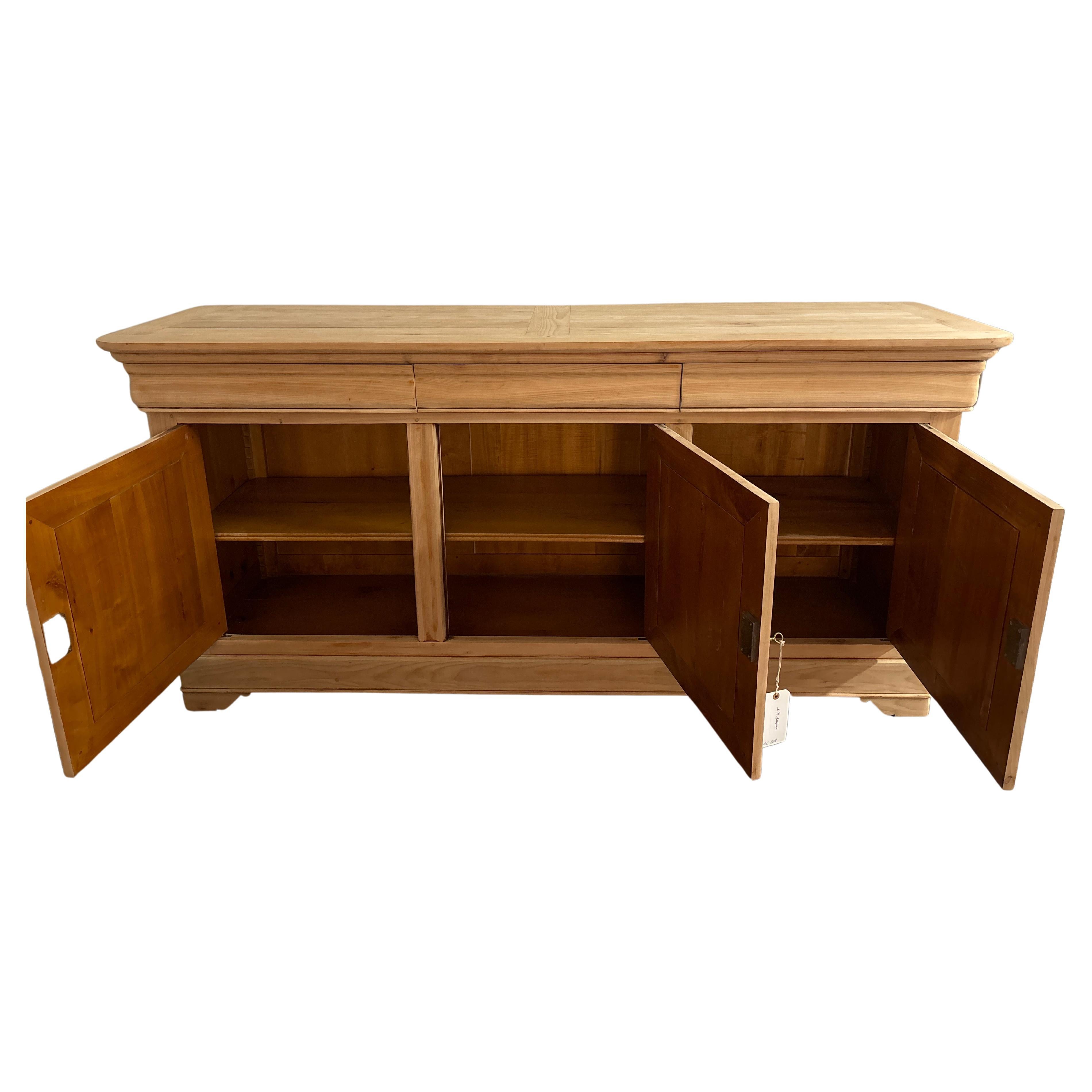 20th Century French Louis-Philippe Sideboard  For Sale