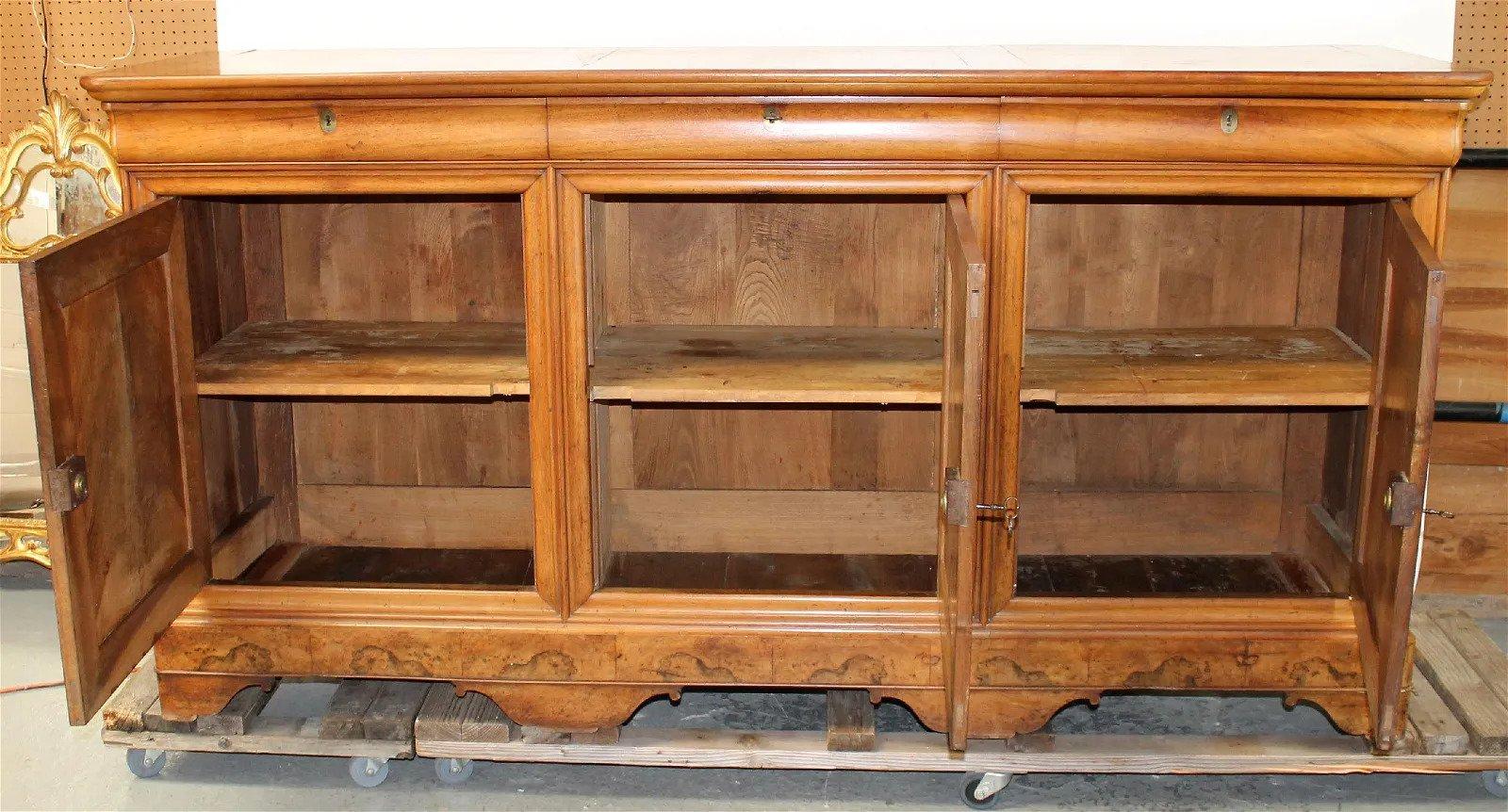 Mid-19th Century French Louis Philippe Sideboard For Sale