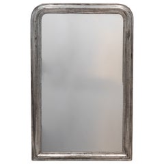 French Louis Philippe Silver-Gilt Mirror, Mid-19th Century
