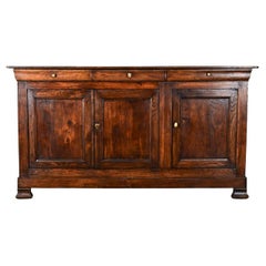 Französische Louis Philippe Eiche massiv Enfilade