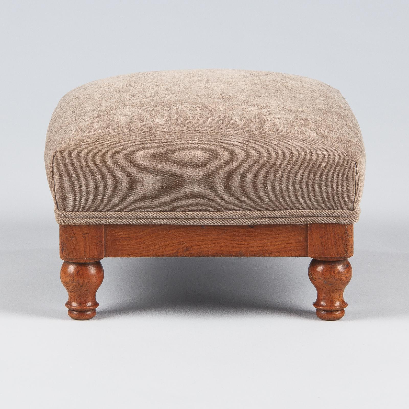 French Louis Philippe Style Footstool, 1900s 6