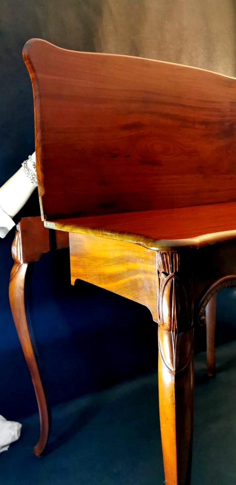 French Louis Philippe Style Game Table For Sale 4