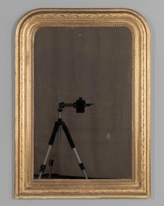 French Louis Philippe Style Gilded Mirror 26.75"W x 37.5"H