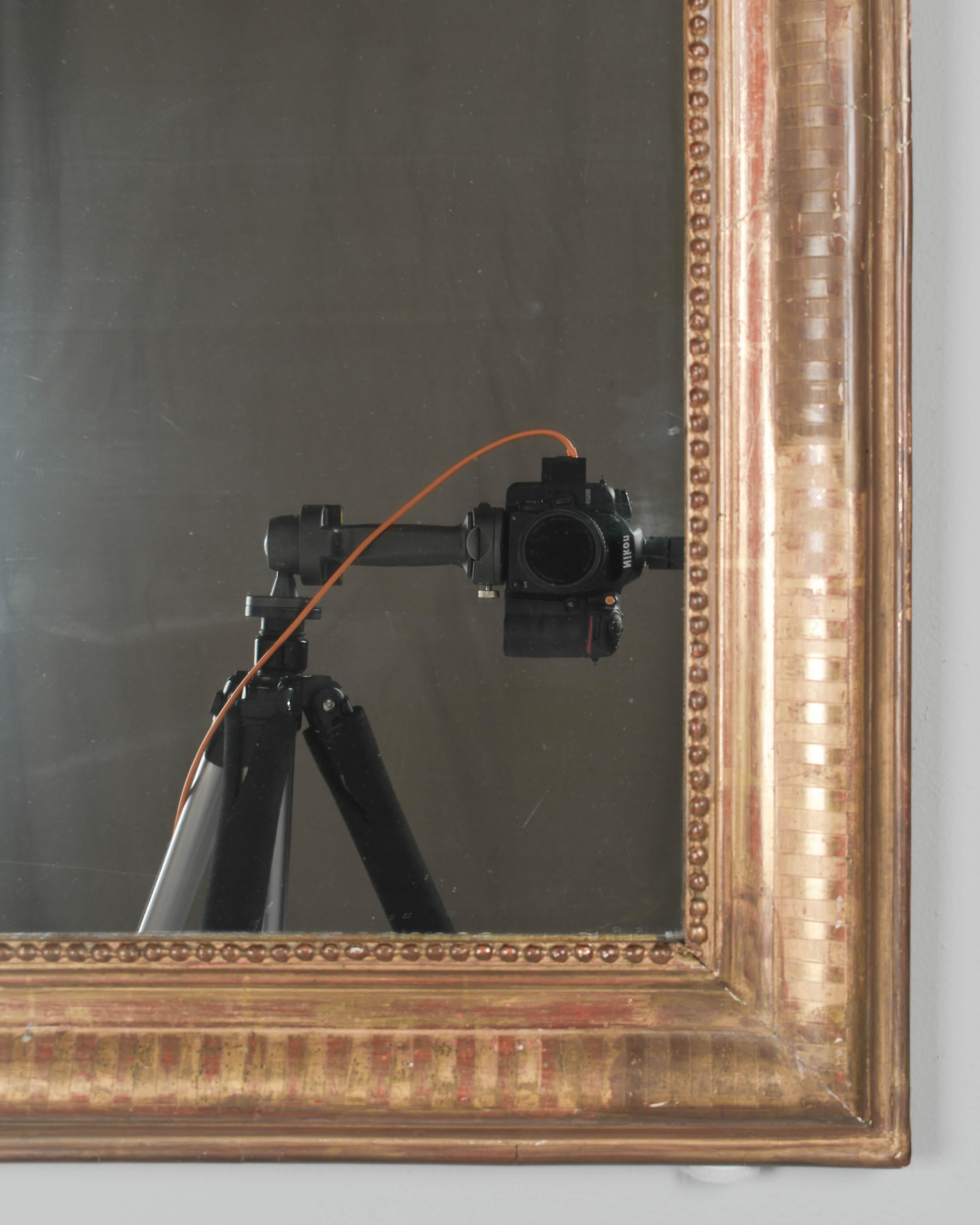 French Louis Philippe Style Gilded Mirror 1