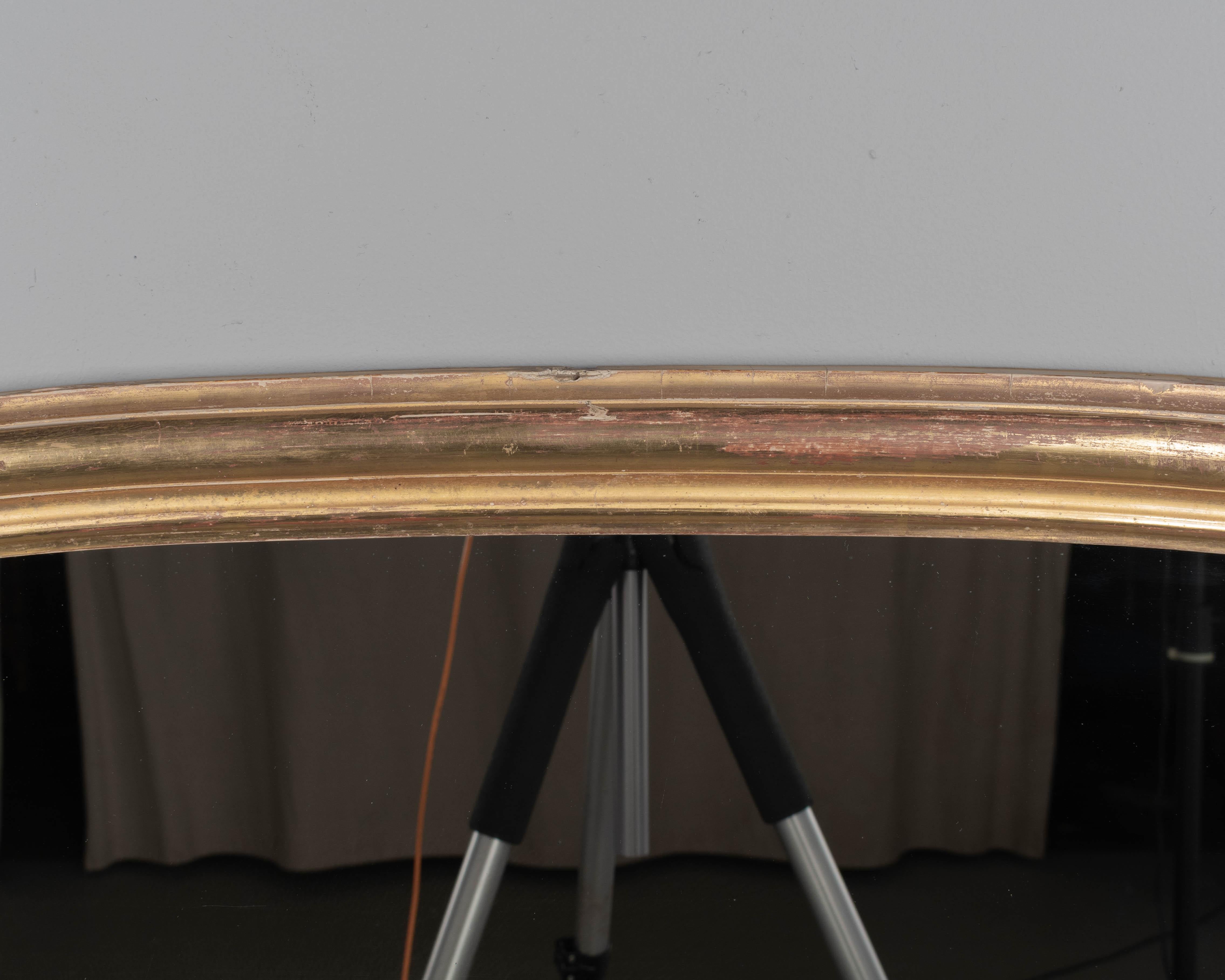 French Louis Philippe Style Gilded Mirror For Sale 1