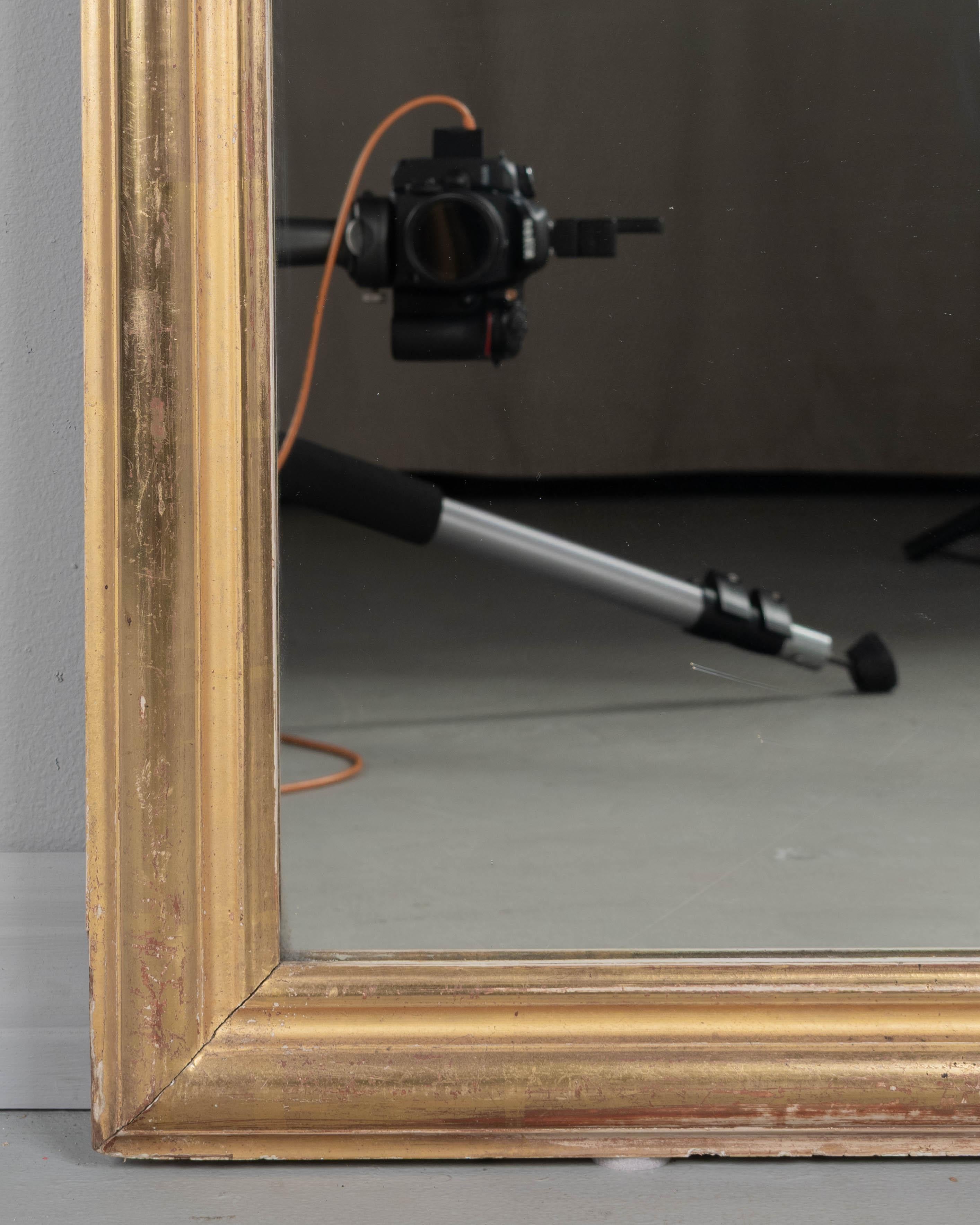 French Louis Philippe Style Gilded Mirror For Sale 2