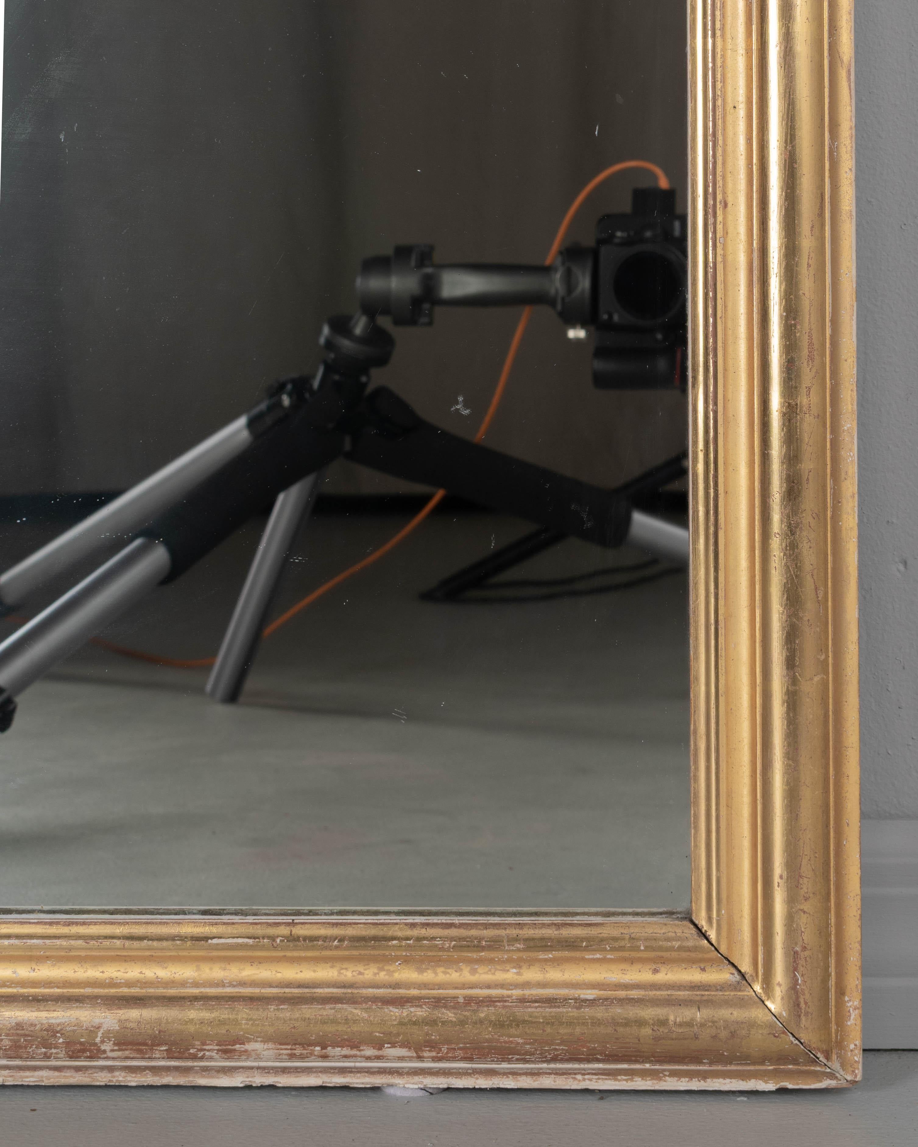 French Louis Philippe Style Gilded Mirror For Sale 4