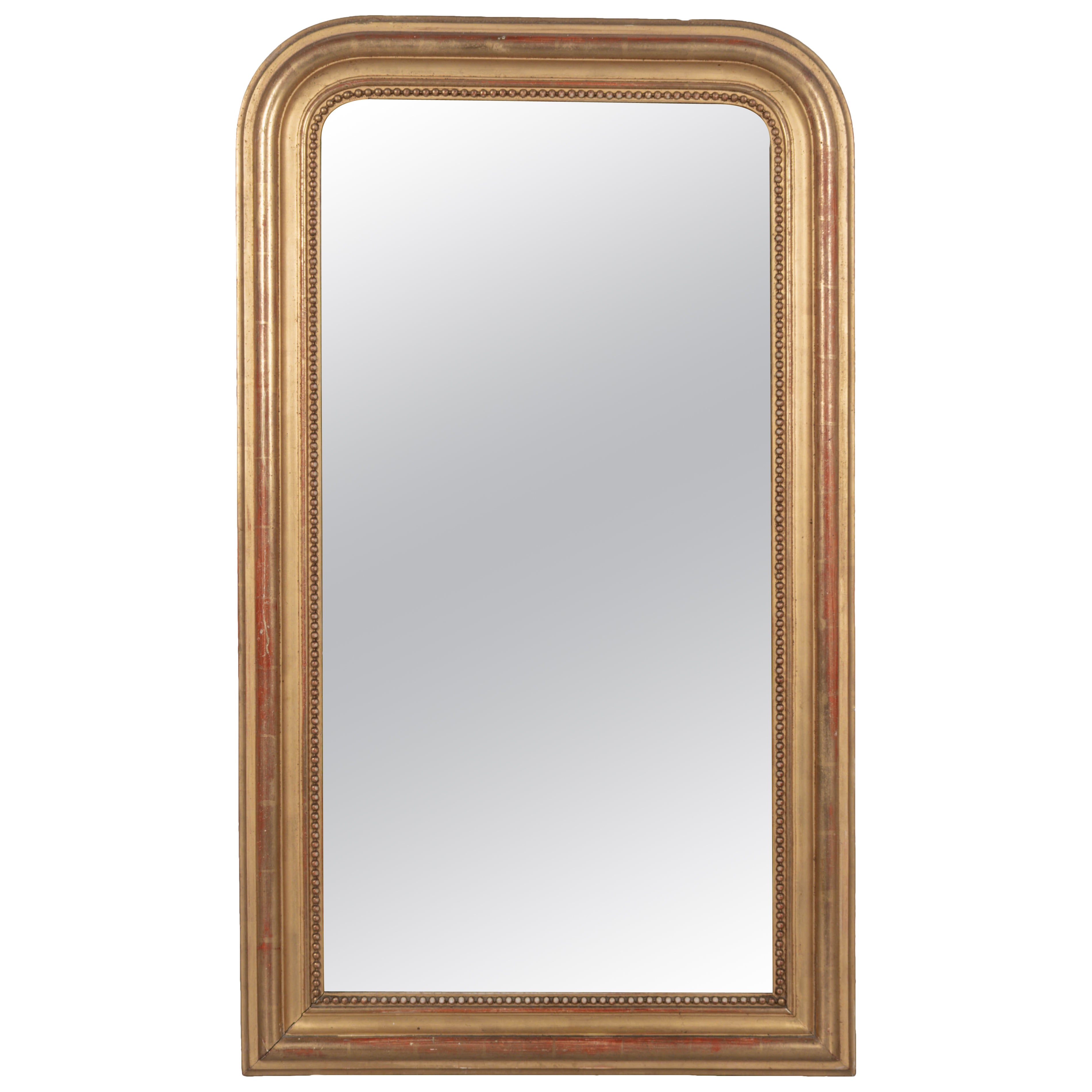 French Louis Philippe Style Gilded Mirror in vendita