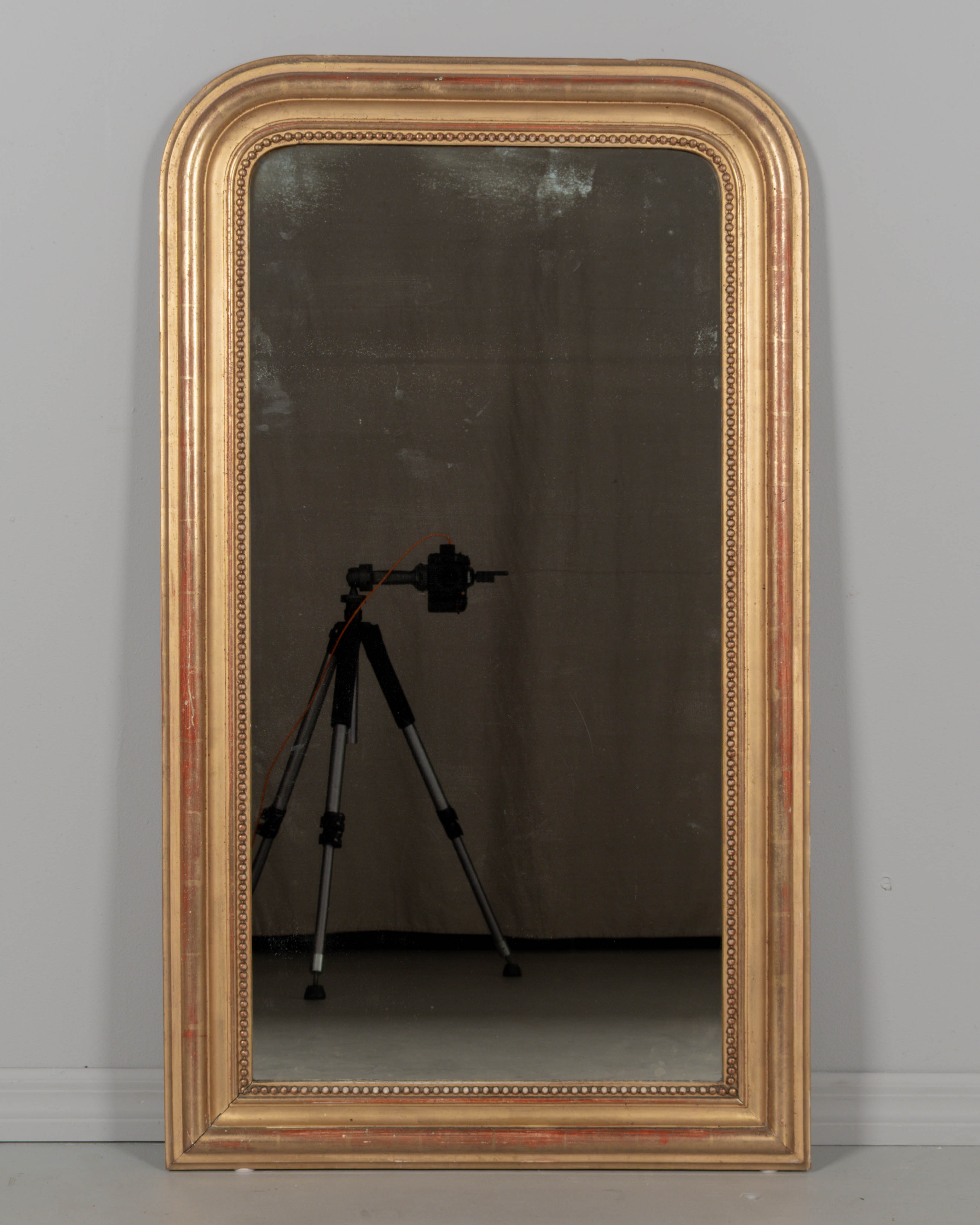 French Louis Philippe Style Gilded Mirror