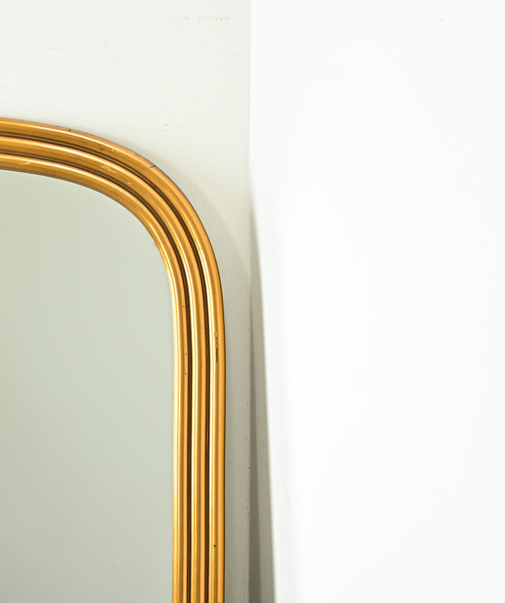 XX secolo Specchio dorato francese in stile Louis Philippe in vendita