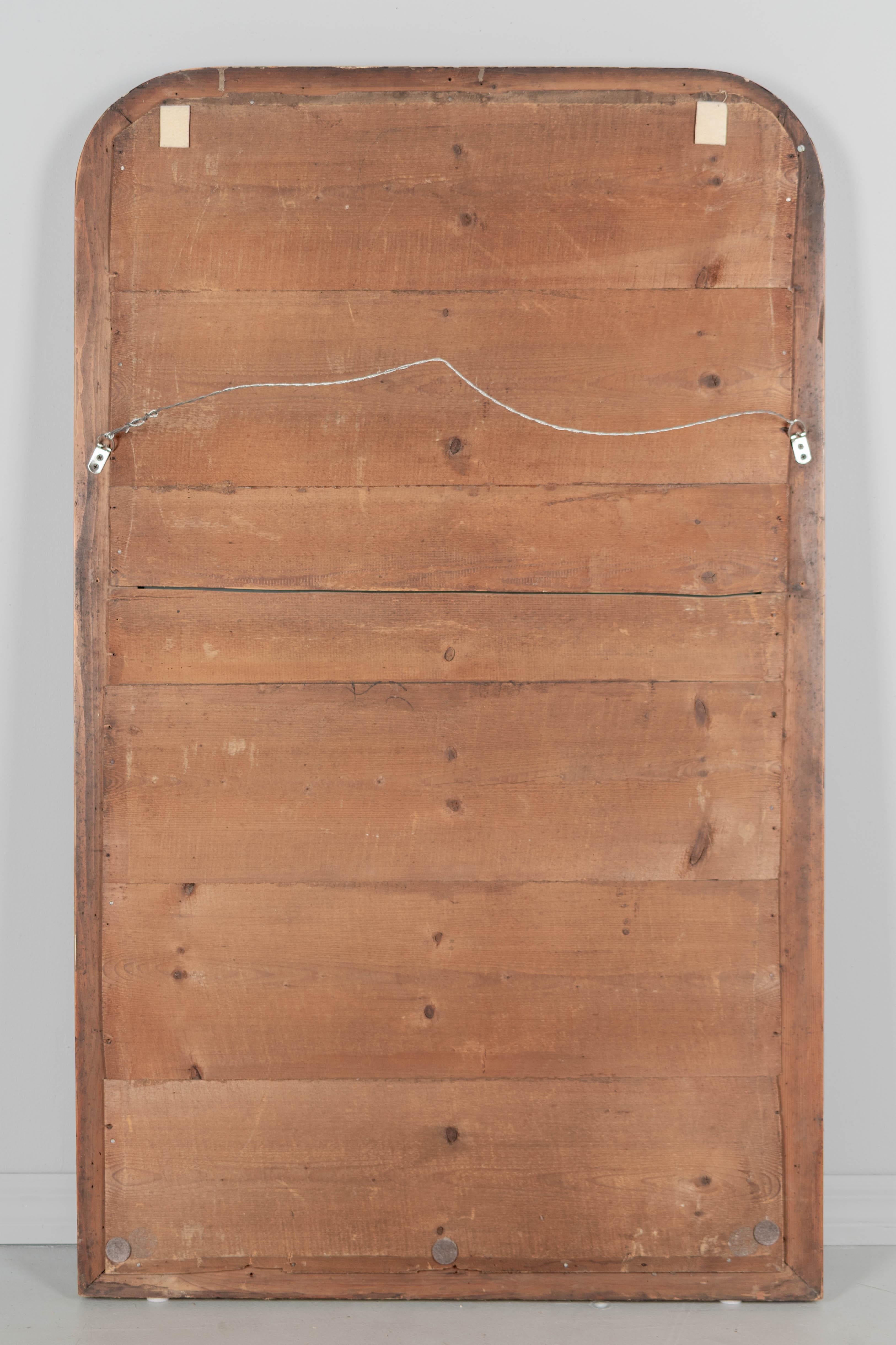 French Louis Philippe Style Mahogany Mirror For Sale 5