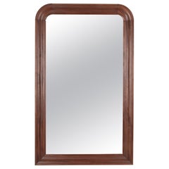 French Louis Philippe Style Mahogany Mirror