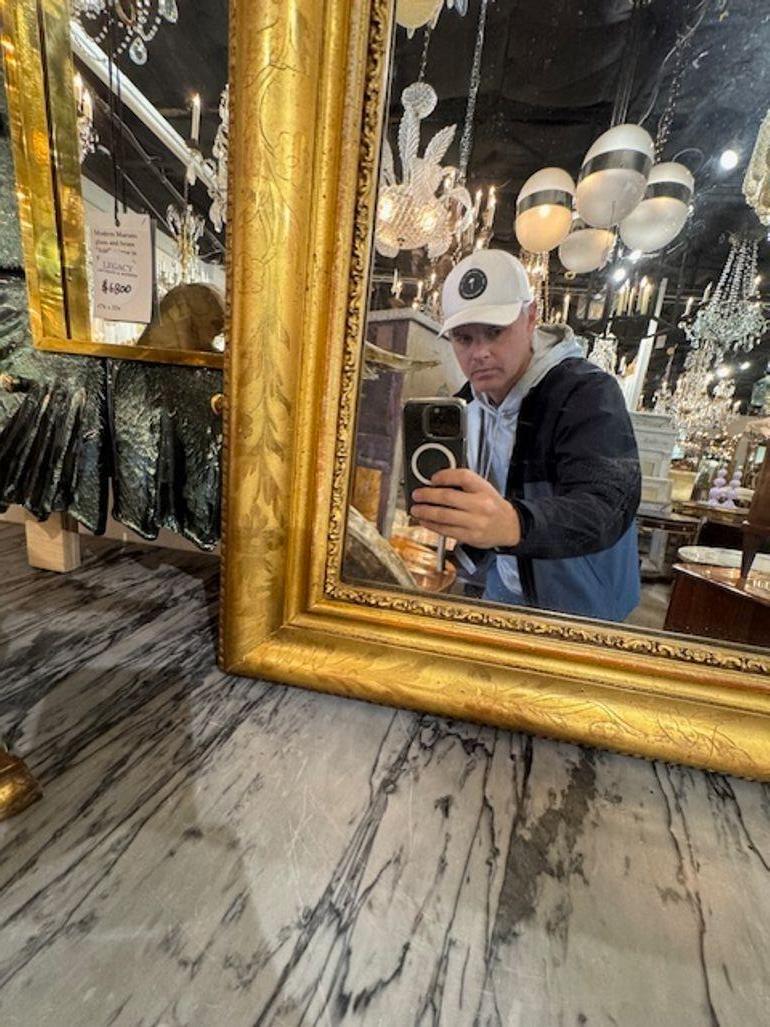 Miroir transitionnel Louis Philippe français en vente 1