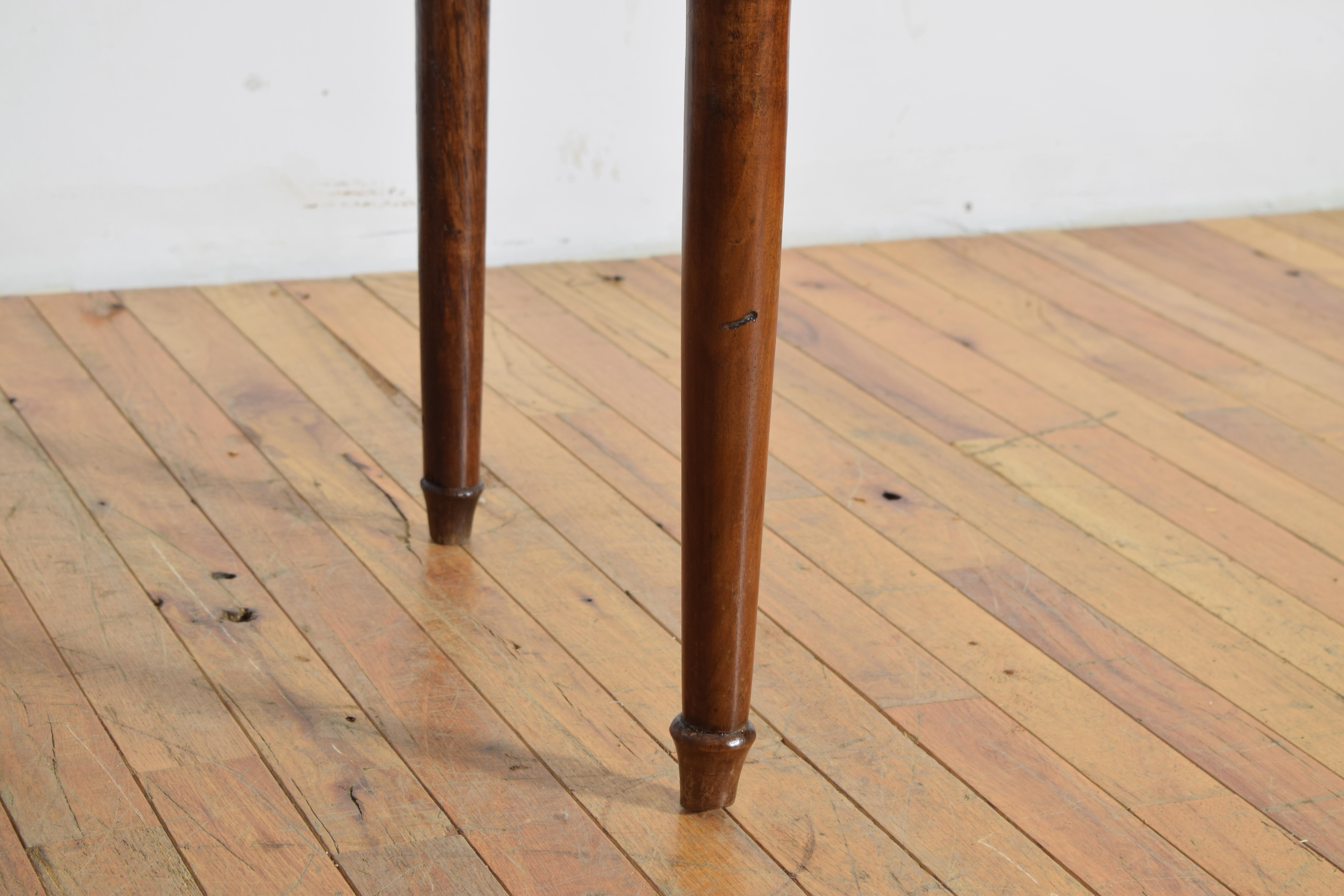 Comodino in noce Louis Philippe a 1 porta e 1 cassetto, 1835 ca. in vendita 1