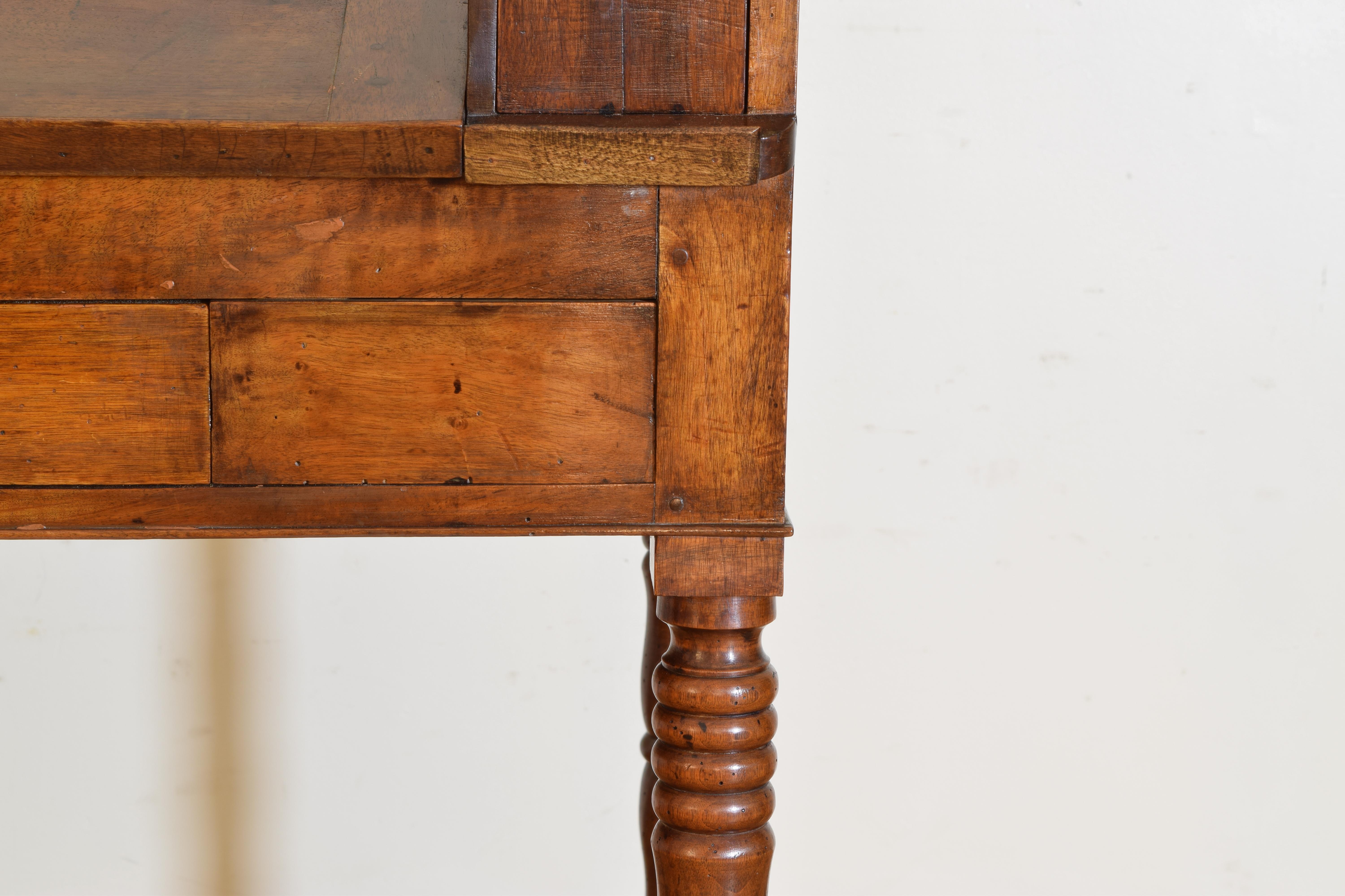 French, Louis Philippe, Walnut Standing Desk or Lectern, ca. 1835-1840 For Sale 5