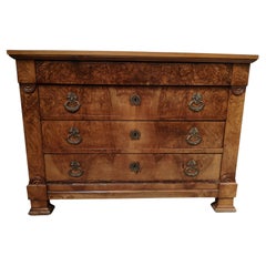 French Louis Phillipe Walnut Chest of Drawers