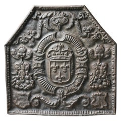 Parafuoco francese in stile Luigi XIII "Armi di Francia