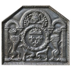 French Louis XIII Style 'Arms of France' Fireback
