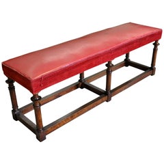 French Louis XIII Style Banquette