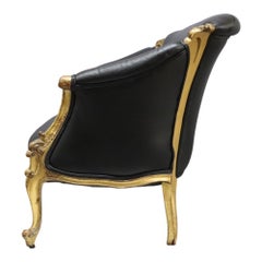 French Louis XIV Carved Gilt Wood Settee C1880
